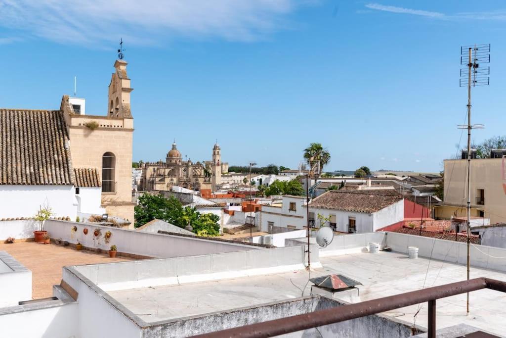 헤레스 Casa San Lucas - Corazon Del Casco Historico Con Piscina Y Parking 아파트 외부 사진